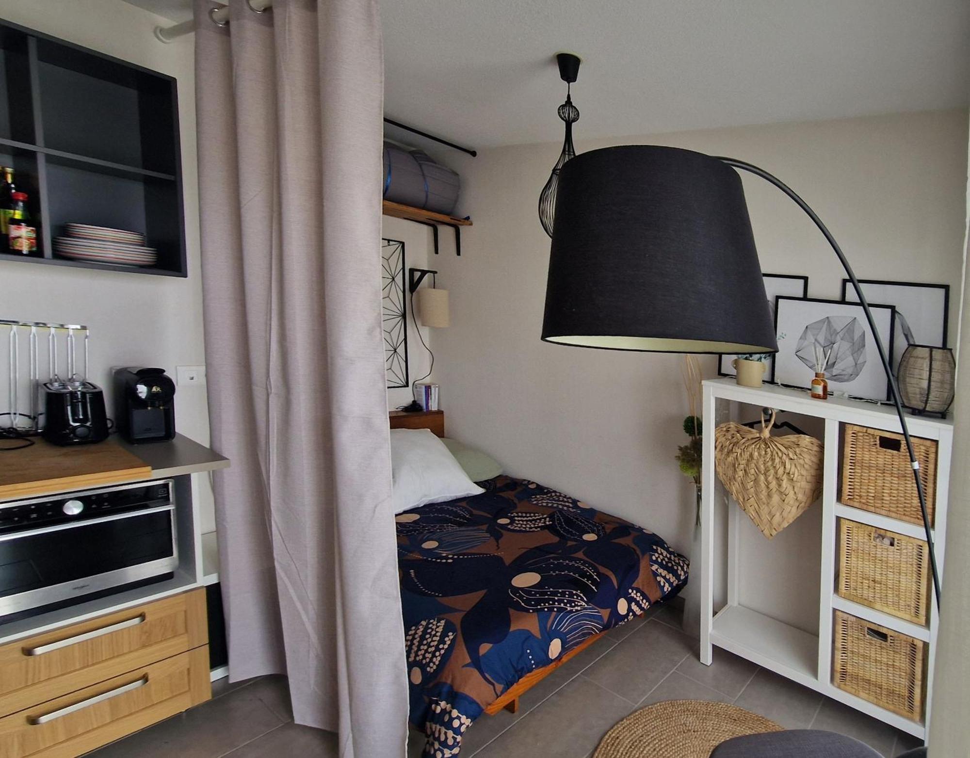 Ambre Appart-wifi-terrasse-parking-terrasse-2 Couchages Appartement